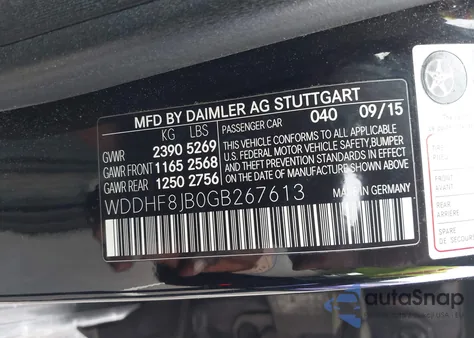 2016 Mercedes-Benz E 350 4Matic from USA, damaged, VIN WDDHF8JB0GB267613